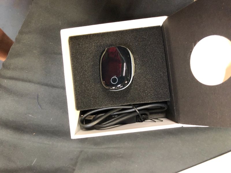 Photo 1 of Wellue O2Ring Oxygen Monitor - Pulse Oximeter Bluetooth Recording blood oxygen level and Heart Rate, O2 Tracker with Free APP Records | iF Design Award Winner