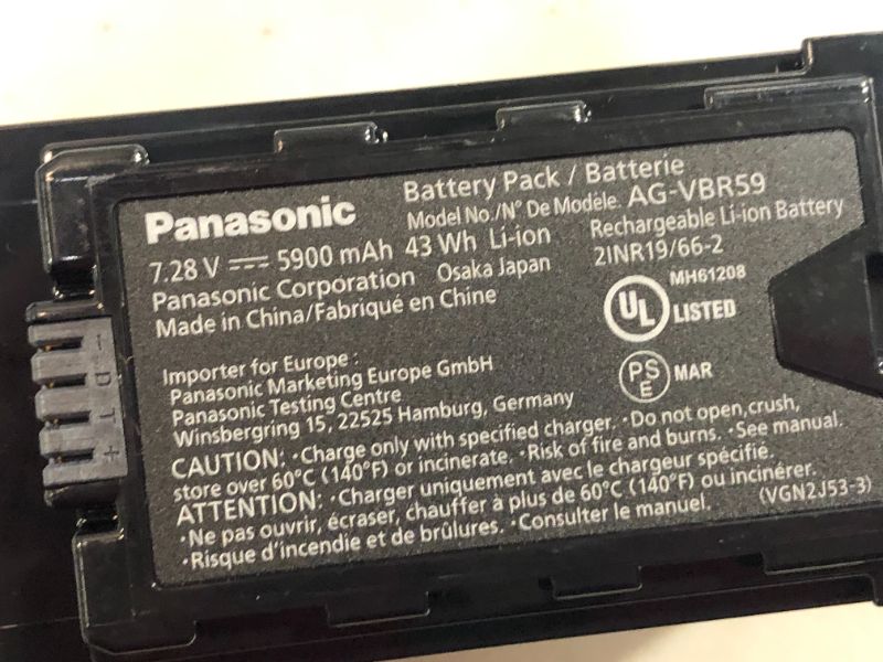 Photo 7 of Panasonic HC-X1500 4K Professional Camcorder with 24x Optical Zoom-----Lightly Used, No Original Box