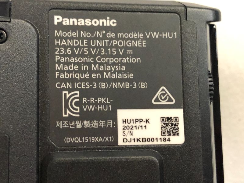 Photo 5 of Panasonic HC-X1500 4K Professional Camcorder with 24x Optical Zoom-----Lightly Used, No Original Box
