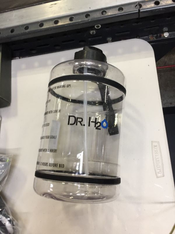 Photo 2 of 1 Gallon Water Bottle - Dr.H2O - Doctor Researched Times To Stay Hydrated!
