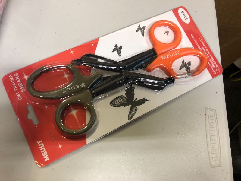 Photo 2 of 2 Pack Medical Scissors with Carabiner-7.5" Bandage Shears