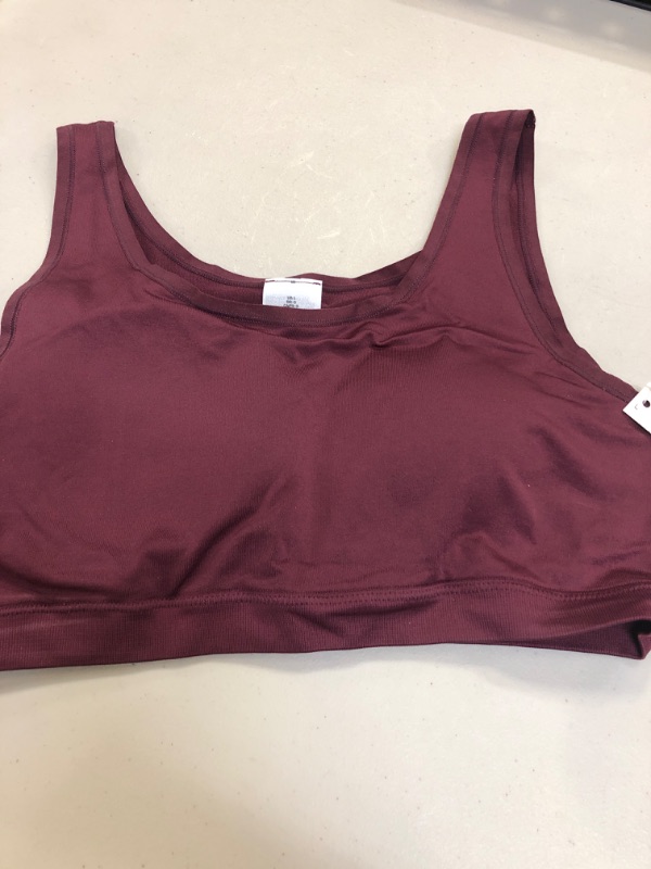 Photo 1 of Amazon Essentials Women's Seamless Bralette with Molded Cups  SIZE L