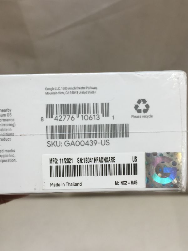 Photo 6 of Google H2G2 42 Chromecast (FACTORY SEALED)