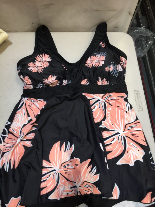 Photo 1 of American Trends Bathing Suits Tummy Control Womens Mesh Swimdress One Piece Swimsuits for Women Athletic Swimwear
SIZE UNKNOWN (LOOKS LIKE A S/M) 
