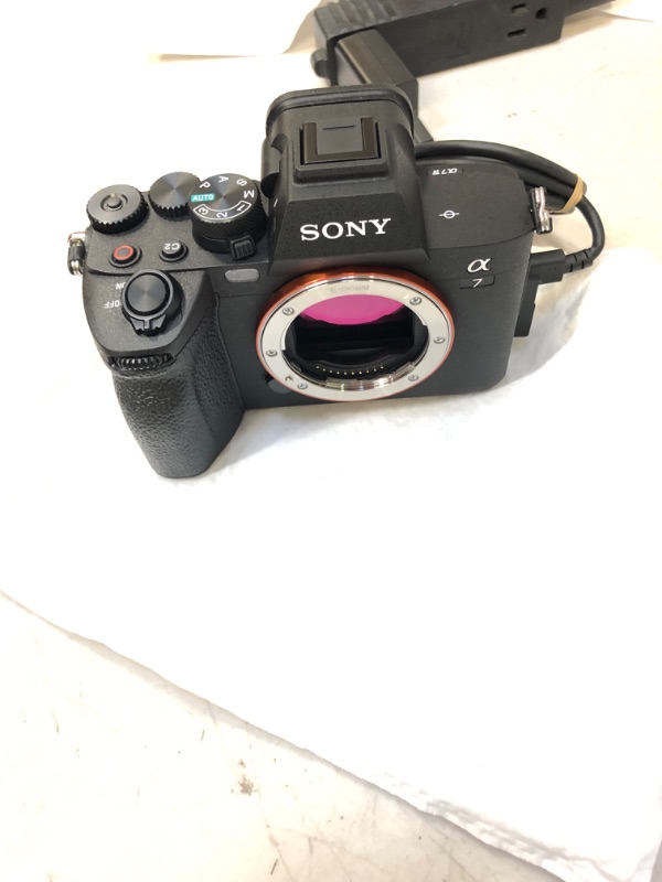 Photo 1 of Sony Alpha 7 IV Full-frame Mirrorless Interchangeable Lens Camera,Body Only , Black
