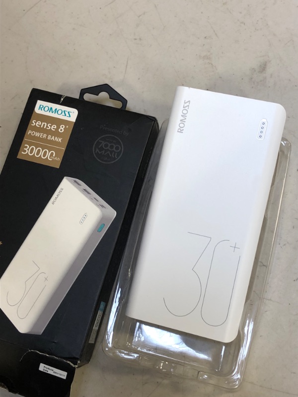 Photo 1 of ROMOSS 30000mAh Power Bank Sense 8+