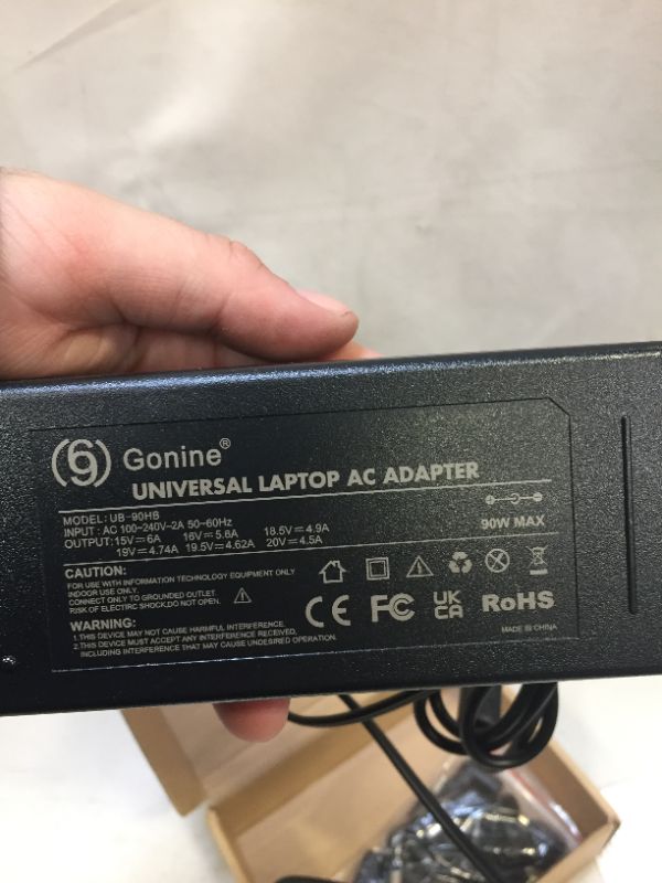 Photo 7 of Gonine 90W AC Universal Laptop Charger