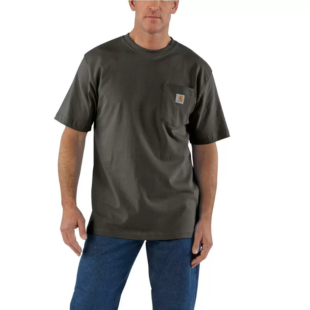 Photo 1 of Carhartt Mens Loose Fit Heavyweight Short-sleeve Pocket T-shirt