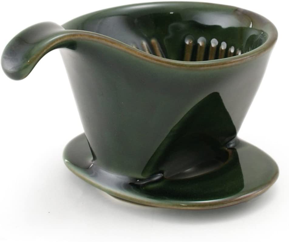Photo 1 of ZEROJAPAN BKK-15S Dripper S, Antique Green, Approx. 3.9 x 5.1 x 3.2 inches (100 x 130 x 82 mm)

