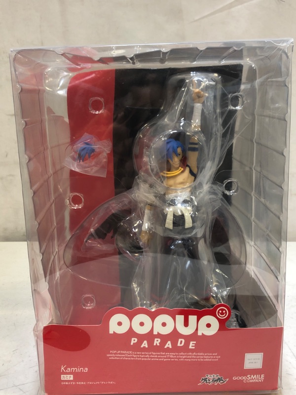 Photo 2 of Good Smile Tengen Toppa Gurren Lagann: Kamina Pop Up Parade PVC Figure, Multicolor
