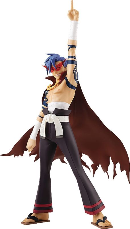 Photo 1 of Good Smile Tengen Toppa Gurren Lagann: Kamina Pop Up Parade PVC Figure, Multicolor
