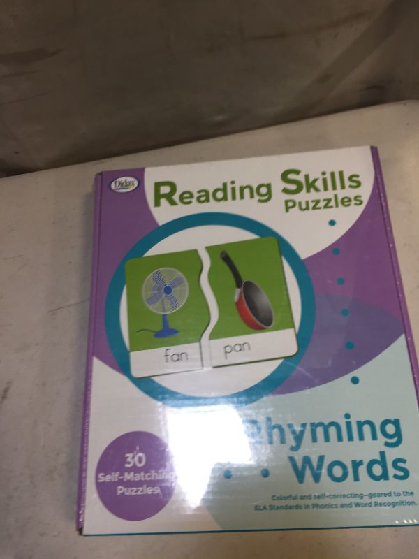 Photo 3 of Didax Basic Skills Puzzles: Rhyming Words, Grades 1 to 3