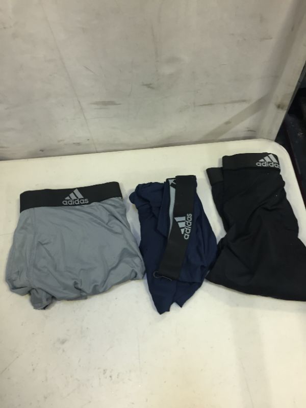 Photo 2 of adidas Men's Performance Long Boxer Brief Underwear (3-Pack)
SIZE M 