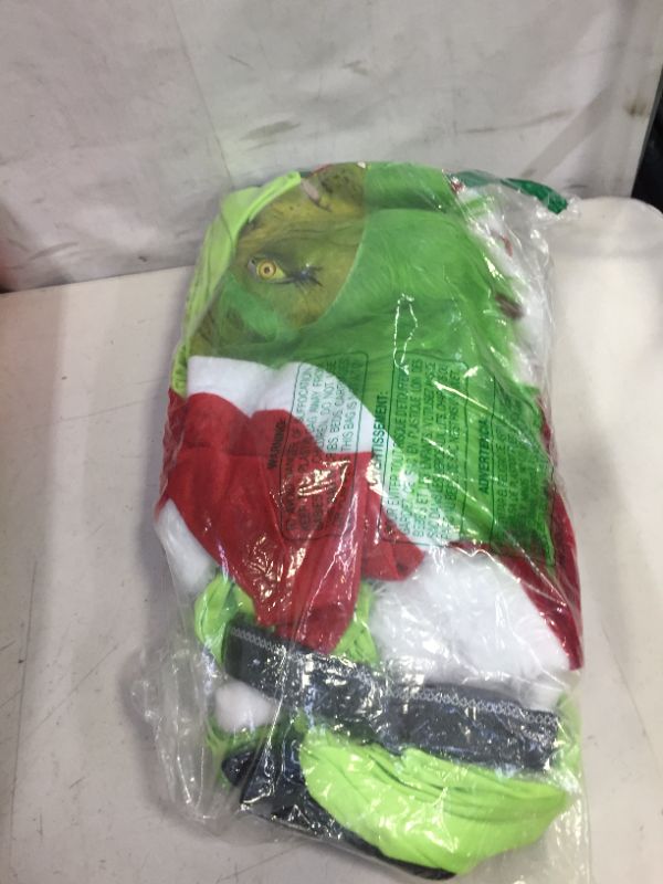 Photo 3 of Adrinfly Christmas Green Monster Deluxe Santa Costume with Mask
SIZE XL 