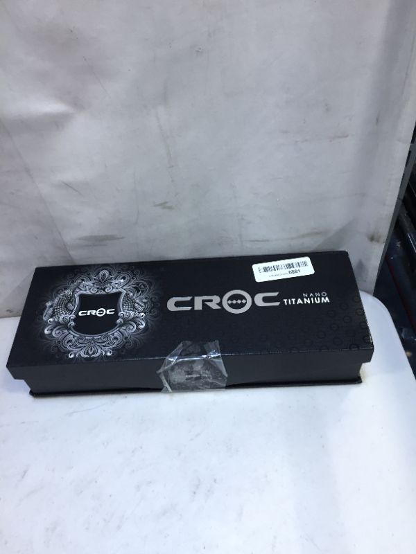 Photo 3 of CROC Classic Silver Titanium Flat Iron