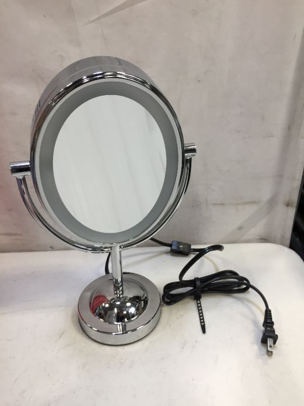 Photo 4 of Conair Reflections Double-Sided Incandescent Lighted Vanity Makeup Mirror(LIGHT DOESN'T TURN ON)