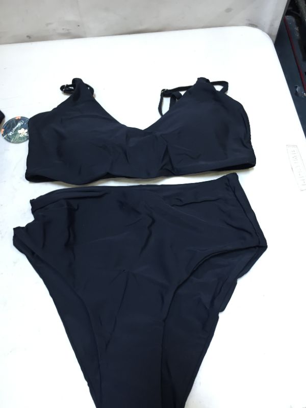 Photo 1 of Blooming Jelly Womens High Waisted Bikini Set Tie Knot High Rise Two Piece Swimsuits Bathing Suits
SIZE S
