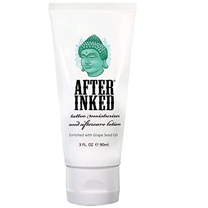 Photo 1 of After Inked Tattoo Moisturizer Cream & Aftercare Lotion Balm 3 Fluid Ounce Tube (1-Pc), EXP: UNKNOWN.
