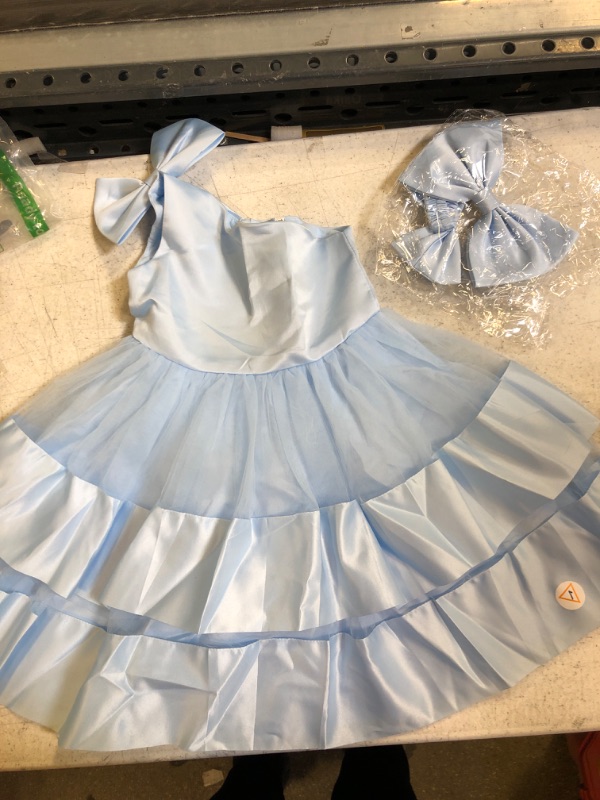 Photo 1 of BLUE GIRLS DRESS (UNKNOW SIZE)