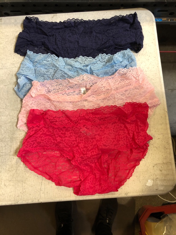 Photo 1 of 4 PACK LACE UNDERWEAR SIZE XL