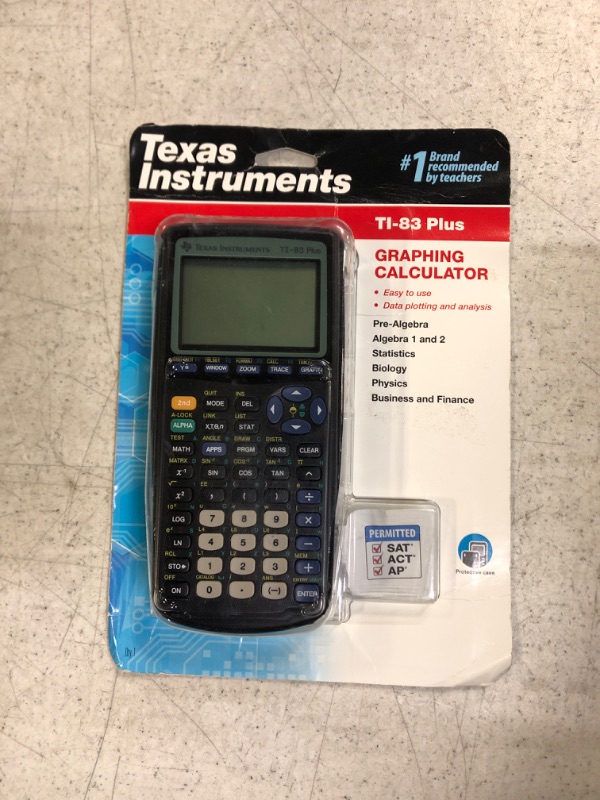 Photo 2 of Texas Instruments TI-83 Plus Scientific Graphing Calculator
