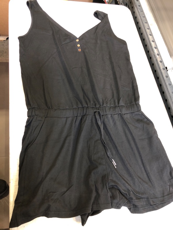 Photo 1 of BLACK ROMPER SIZE XL