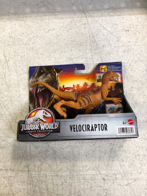 Photo 2 of Jurassic World Legacy Collection Velociraptor Dinosaur Figure