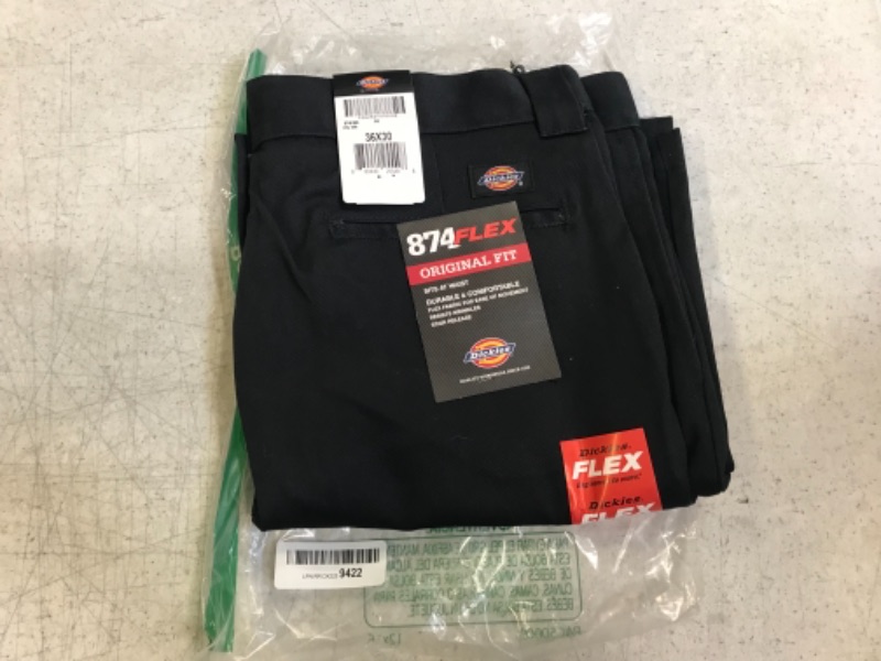 Photo 2 of Dickies Men's 874 Flex Work Pant 36W x 30L Black