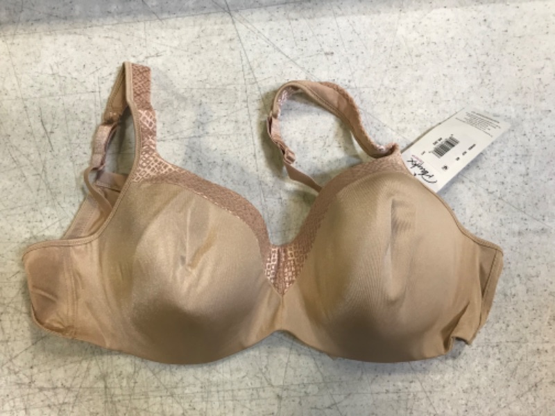 Photo 2 of 40C - Playtex Women's Secrets Underwire Coverage Balconette T-Shirt Bra for Full Figures Nude