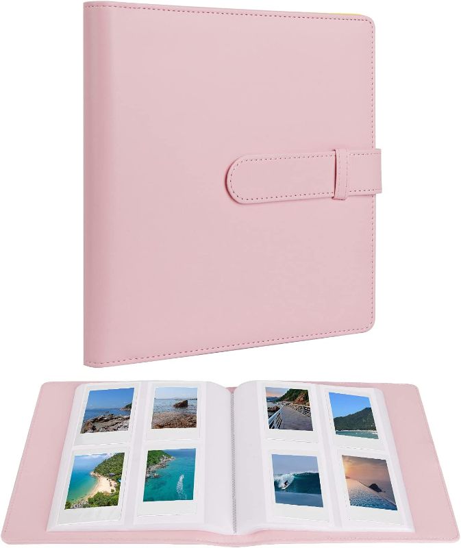 Photo 1 of 256 Pockets Photo Album for Fujifilm Instax Mini LiPlay 11 9 8 40 Evo 7S Instant Camera/Mini Link Printer, Polaroid Snap Touch PIC-300 Z2300 Mint Zip Instant Camera Printer(Baby Pink)
