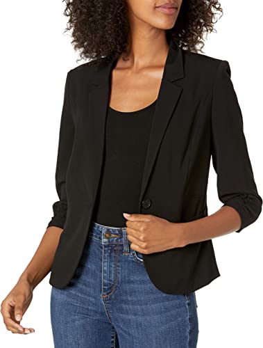 Photo 1 of A. Byer Women's One Button Blazer - MEDIUM -