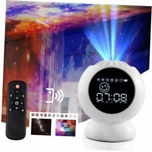 Photo 1 of LED Star Projector Large Projection Area for Galaxy projector with Alarm Clock
