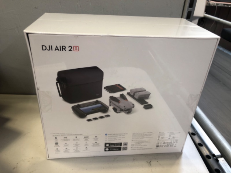 Photo 5 of DJI Air 2S Fly More Combo with Smart Controller - Drone with 4K Camera, 5.4K Video, 1-Inch CMOS Sensor, 4 Directions of Obstacle------new factory sealed 