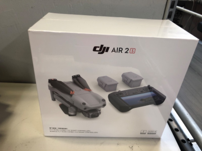 Photo 4 of DJI Air 2S Fly More Combo with Smart Controller - Drone with 4K Camera, 5.4K Video, 1-Inch CMOS Sensor, 4 Directions of Obstacle------new factory sealed 