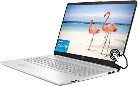 Photo 1 of 2022 Newest HP 15.6" HD Touchscreen Laptop, 11th Gen Intel Core i5-1135G7 Up to 4.2 Ghz, Intel Iris Xe Graphics, Backlit Keyboard, HDMI,Webcam, Win10 +CUE Accessories (16GB RAM | 512GB SSD)