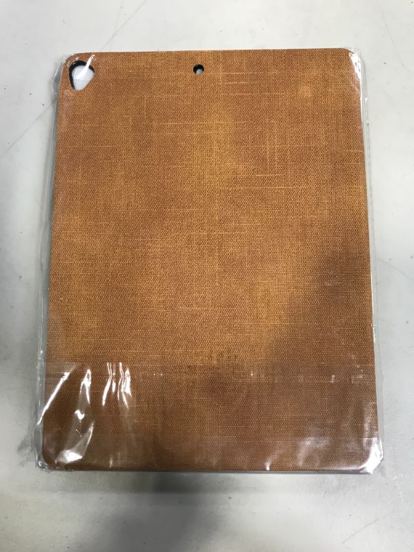 Photo 2 of ACdream Case for New iPad 8th Gen (2020) / 7th Generation (2019) 10.2 Inch with Pencil Holder, Premium PU Leather Slim Cover with Auto Wake/Sleep Feature for iPad Air 3 10.5 / iPad Pro 10.5, Brown * FACTORY SEALED 
