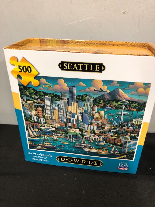 Photo 2 of 16x20 500 Pcs Seattle Puzzle 