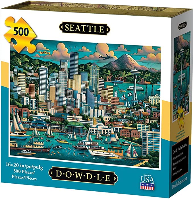 Photo 1 of 16x20 500 Pcs Seattle Puzzle 
