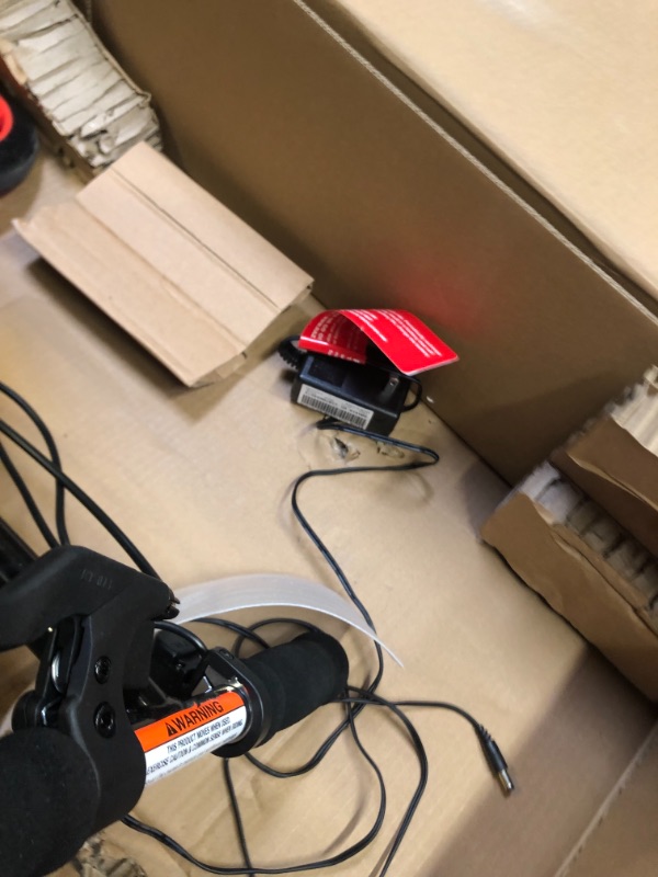 Photo 10 of Razor Power Core E90 Electric Scooter, Box Packaging Damage, Moderate Use, Scratches and Scuffs Found on Item, Hardware Loose in Box, Missing Hardware, Item Turned on, Did not Go or Glow. 
