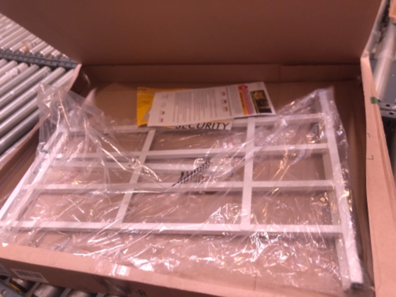Photo 3 of Defender SecurityProducts S 4780 Operable Window Guard, No Box Packaging, Moderate Use, Scratches and Scuffs on item, Missing Some Hardware