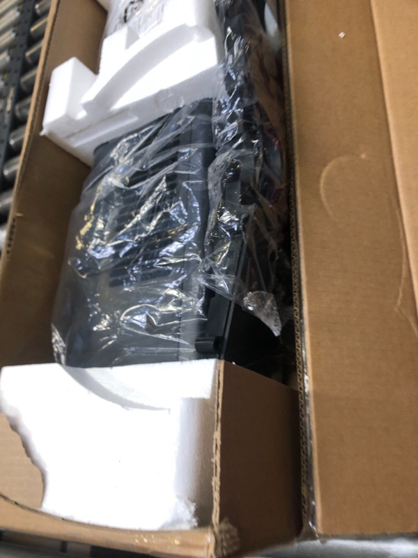 Photo 1 of Dreo Cruiser Pro T1 Tower Fan, Box Packaging Damaged, Moderate Use, Scratches and Scuffs Found on Item, Item turns on and Blows Air