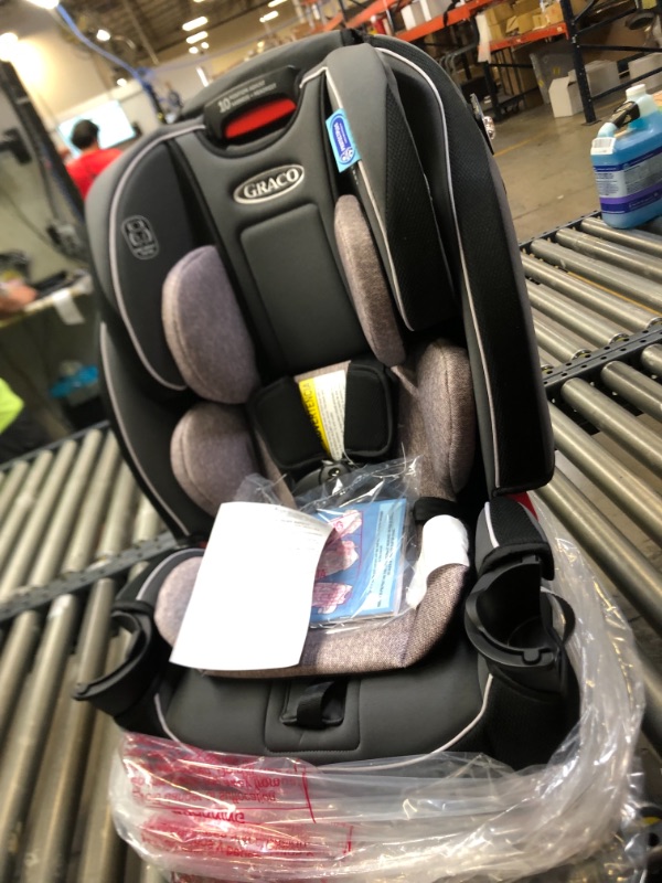 Photo 4 of Graco - Slimfit All-in-One Convertible Car Seat, Darcie, Box Packaging Damaged, Moderate Use, Scratches and Scuffs on item, Missing Parts, Missing Cup Holders. 