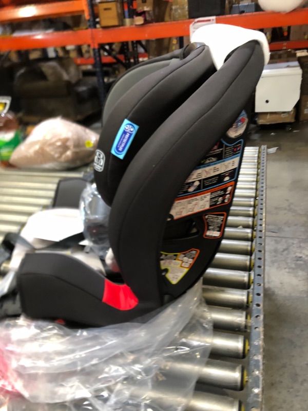 Photo 4 of GRACO TriRide 3 in 1, 3 Modes of Use from Rear Facing to Highback Booster Car Seat, Redmond, Box Packaging Badly Damaged, Minor Use,

