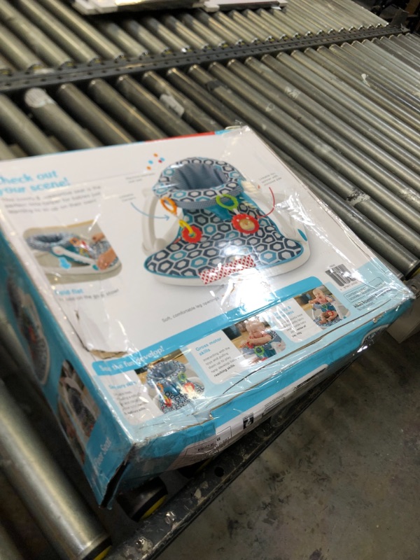 Photo 2 of Fisher-Price Sit-Me-Up Floor Seat Honeycomb, Box Packaging Damaged, Minor Use,
