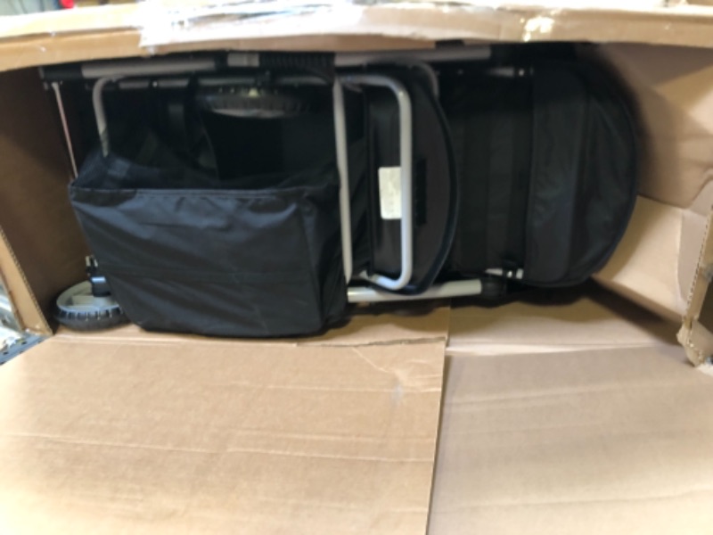 Photo 3 of Graco DuoGlider Click Connect Stroller, Glacier, Box Packaging Damaged, Moderate Use, Scratches and Scuffs on item, Missing Parts, Dirty from Previous Use, Hair Found on Item 
