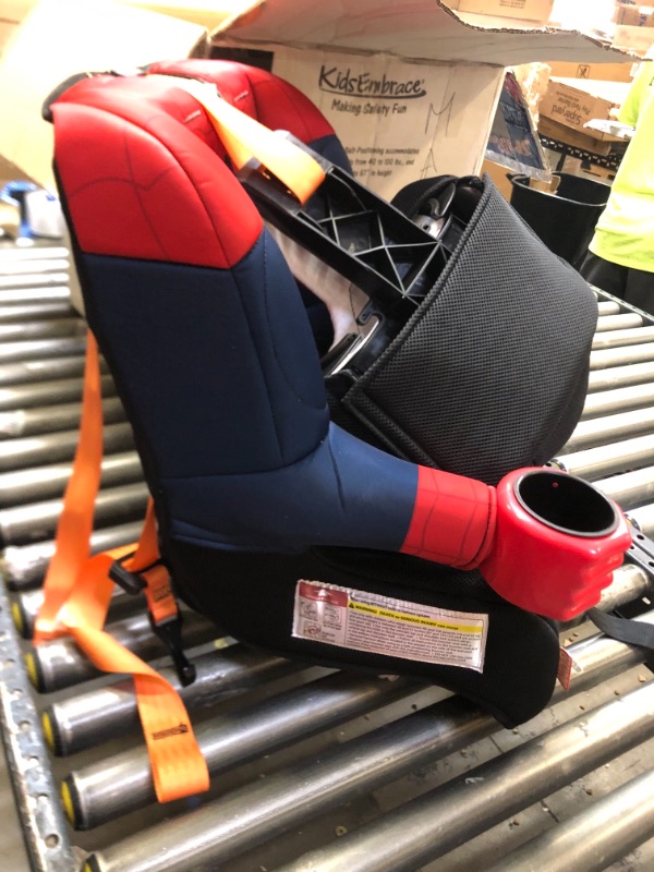 Photo 4 of Disney KidsEmbrace Combination Toddler Harness Booster Car Seat, Box Packaging Damaged, Moderate Use, Scratches and Scuffs Found on Item, Hair Found on Item, Dirty From Previous Use