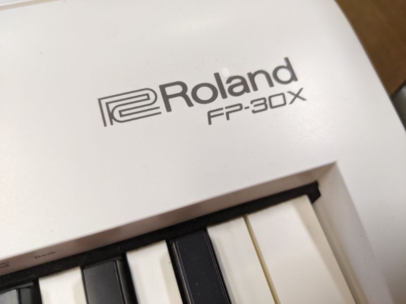 Photo 3 of Roland FP-30X Digital Piano with Built-in Powerful Amplifier and Stereo Speakers. Rich Tone and Authentic Ivory 88-Note PHA-4 Keyboard for unrivalled Acoustic Feel and Sound. (FP-30X-WH)