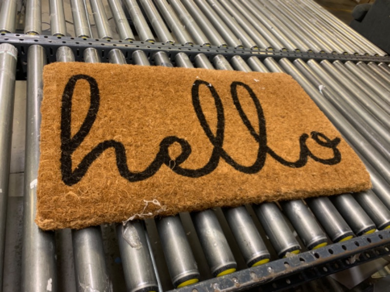 Photo 1 of 18"X30" Hello Welcome Mat. 