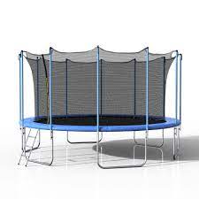 Photo 1 of 16FT Round Trampoline with Safety Enclosure Net &?Ladder, Spring Cover Padding - MS196583AAC, Box 3 of 3, INCOMPLETE SET, Missing Box 1 and 2 of 3. 