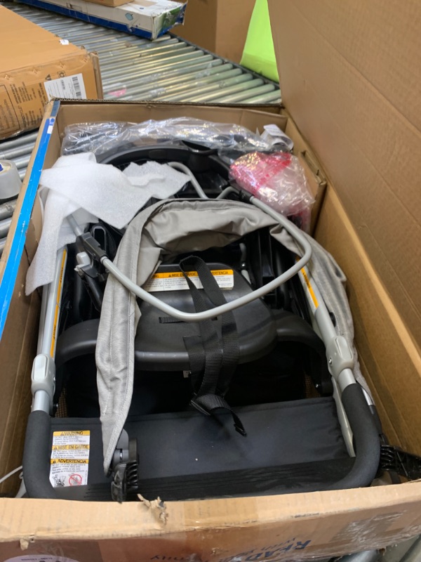 Photo 3 of Graco - Ready2Grow 2.0 LX Double Stroller, Clark, Box Packaging Damaged, Moderate Use, Scratches and Scuffs on Item, Missing Parts and Some Hardware, Dirty From Previous Use